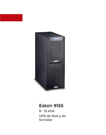 UPS EATON sistema de energía ininterrumpida 9155