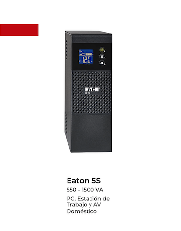 UPS EATON sistema de energía ininterrumpida 5S