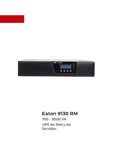 UPS EATON sistema de energía ininterrumpida 9130 RM
